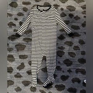Striped Magnetic Me Footie Pajamas